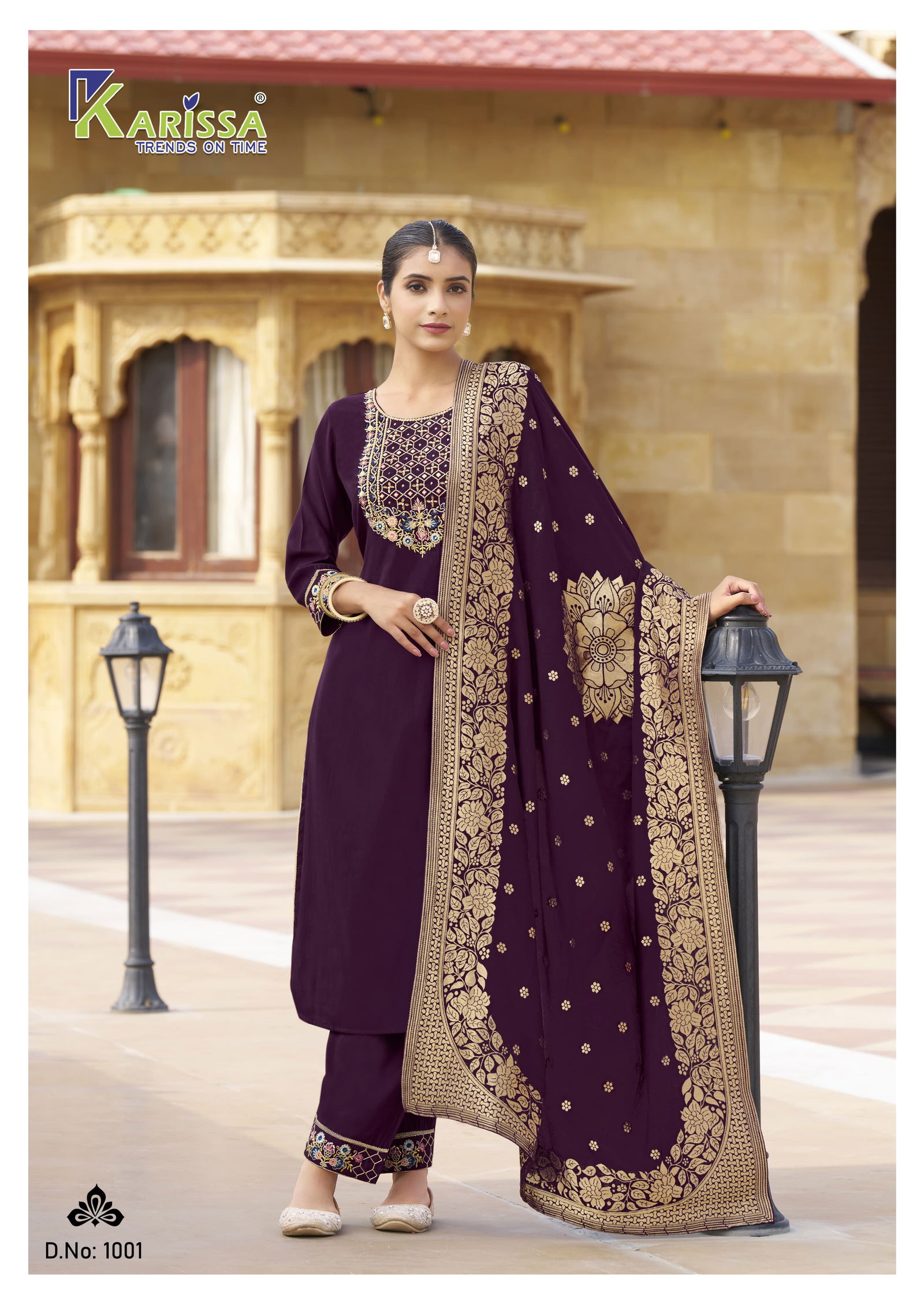 Roshani Nx By Karissa Viscose Designer Kurti With Bottom With Dupatta Wholesale Online

